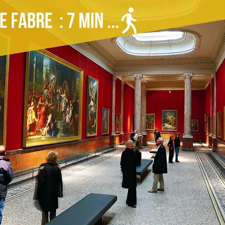 Alma F2 Hypercentre 1min Cathedrale Saint Pierre 3 Min Tram Charme Ancien & Confort Moderne Netflix Apartmán *
